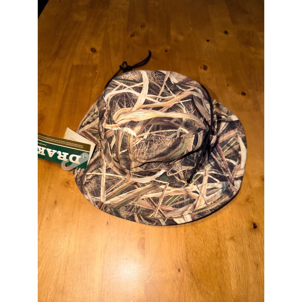 Drake Waterfowl Systems Camo Boonie Hat Mens Medium Hunting Fishing Sun Hat NWT